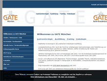 Tablet Screenshot of gate-endoskopiekurse.de